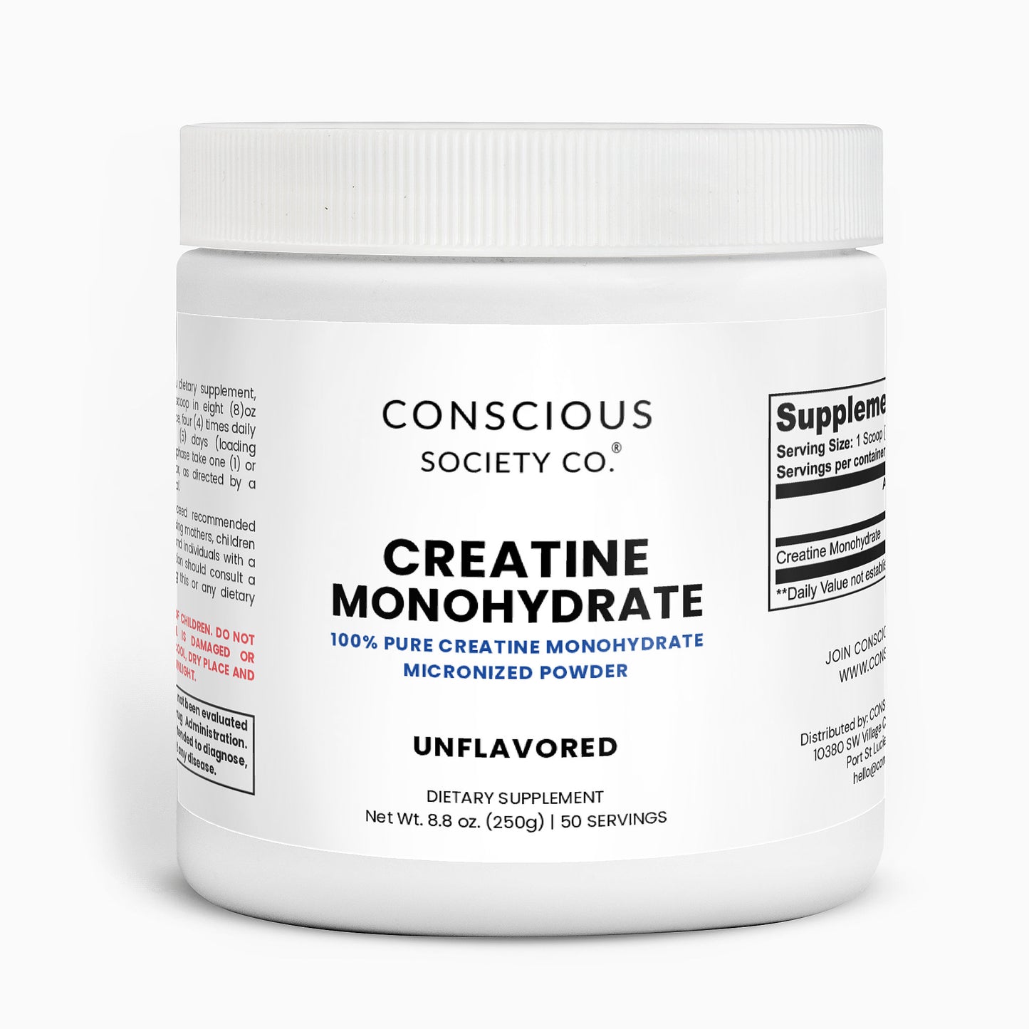CONSCIOUS CREATINE MONOHYDRATE