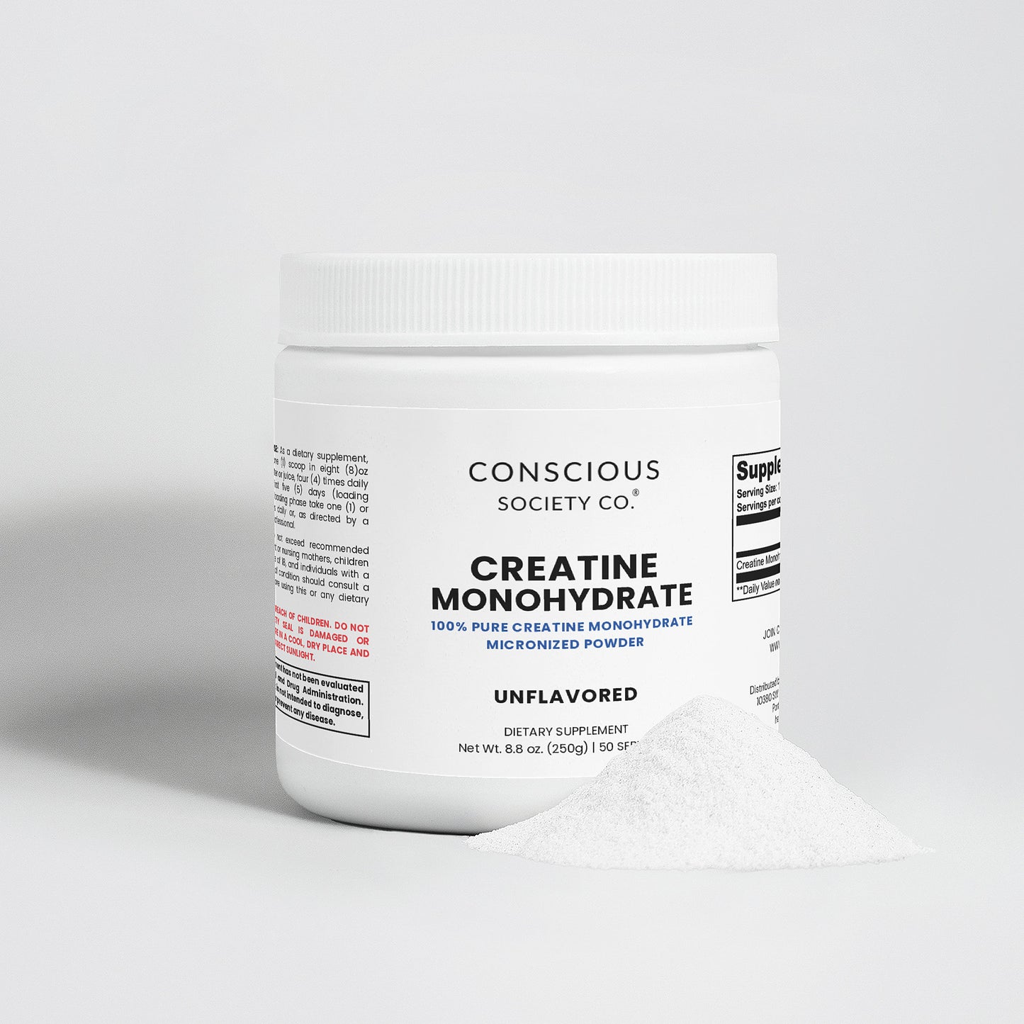 CONSCIOUS CREATINE MONOHYDRATE