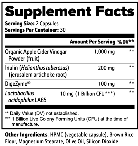 APPLE CIDER VINEGAR+